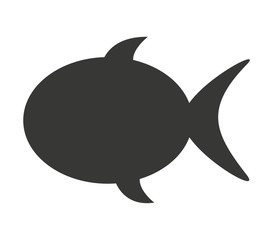 fish animal marine icon vector illustration design