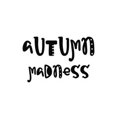 Hand drawn lettering poster