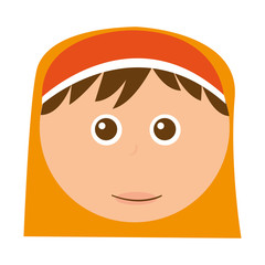 Obraz premium shepherd cute manger character vector illustration design