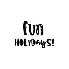 Hand drawn lettering poster