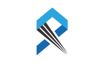 abstract letter x logo 