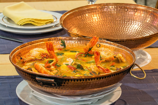 Cataplana Portuguese Dish