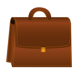 briefcase portfolio isolated icon vector illustration design