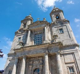 Fototapeta premium Convento de San Francisco de Santiago de Compostela Galicien Spanien