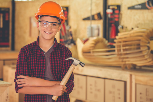 Handsome Young Carpenter