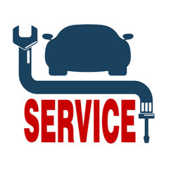 Auto repair vector