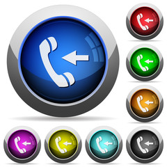 Incoming call button set