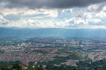 Bucarmanga Cityscape View