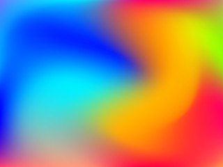 Abstract horizontal blur colorful gradient background with red, yellow, blue, cyan and green colors for deign concepts, wallpapers, web, presentations and prints. Vector illustration.