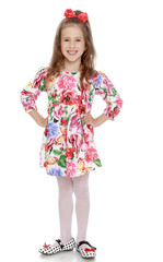 Beautiful little girl