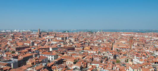 Fototapeta na wymiar Venezia-vista dal Campanile di S. Marco