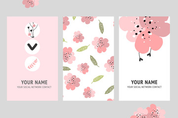 vector template card © juliadeep