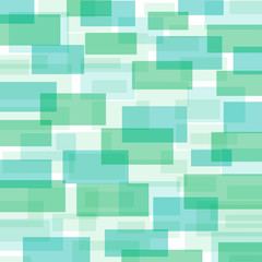 Different shades of green geometrical shapes illustration