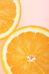 オレンジの輪切り