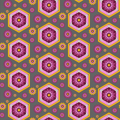 Seamless geometric pattern.