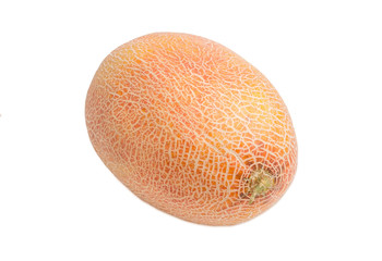 Whole melon on a light background