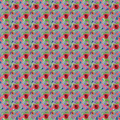 UK flag seamless pattern
.United Kingdom flag and flowers background usable for decoration, textile or paper prints, scrapbooks,planner supplies.