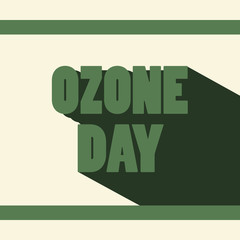 Fototapeta premium World Ozone Day