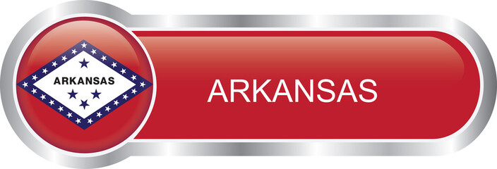 Arkansas State flag glossy banner 