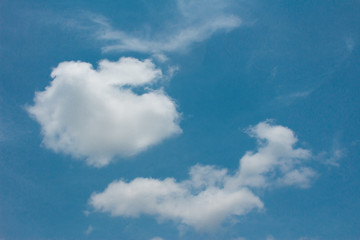 Obraz premium blue sky with cloud