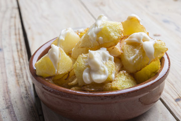 patatas bravas typical spanish