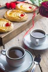 Apple pie with the special day