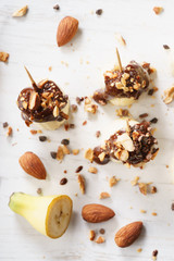 chocolate banana bites