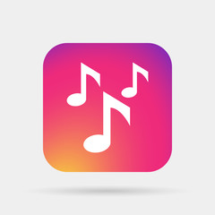 music notes  icon