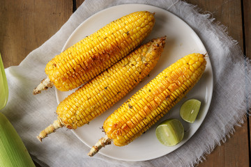honey butter grilled corn