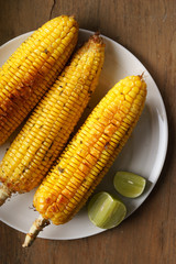 honey butter grilled corn