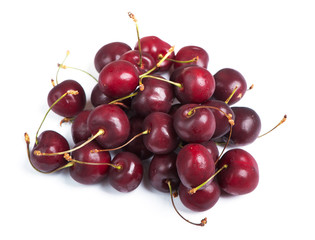 Obraz na płótnie Canvas Heap of cherries