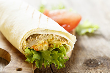 Chicken wraps