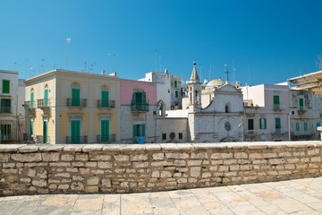 View of Molfetta. Puglia. Italy. 