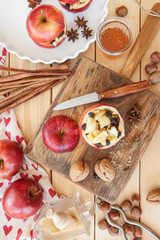 Brataepfel zubereiten