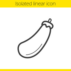 Eggplant linear icon