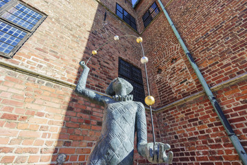 Naklejka premium The historical Malmo Castle