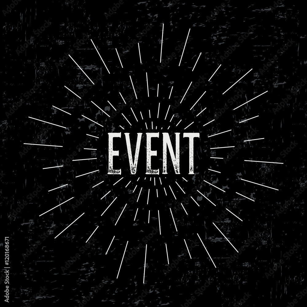 Poster abstract creative concept design layout with text. for web and mobile icon isolated on background, a