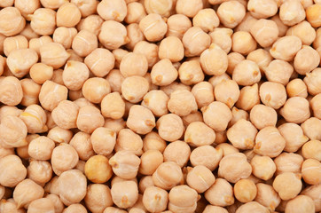 Close up of chickpea
