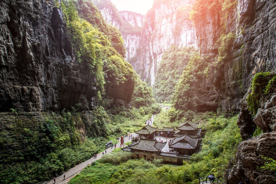 China the most famous place of valley