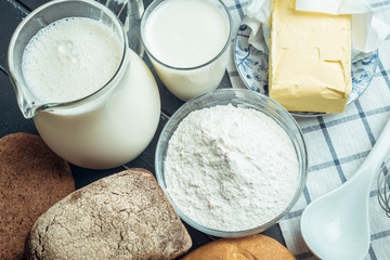 milk and bakery products