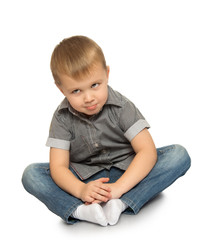 Portrait of little boy