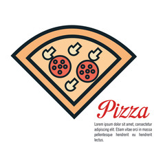 fast food restaurant menu isolated icon vector illustration design