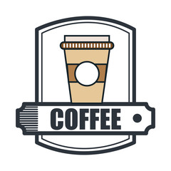 coffee house shop isolated icon vector illustration design