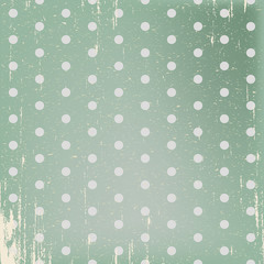 Vintage styled green background