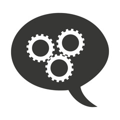 gears engineering design isolated, vector illustration eps10