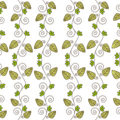 leaf plant nature isolated icon vector illustration design