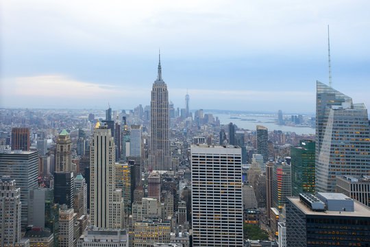 ニューヨークの風景 トップ・オブ・ザ・ロック © tsuppyinny