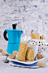 Cookies with poppy seeds