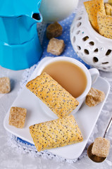 Cookies with poppy seeds
