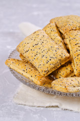 Cookies with poppy seeds